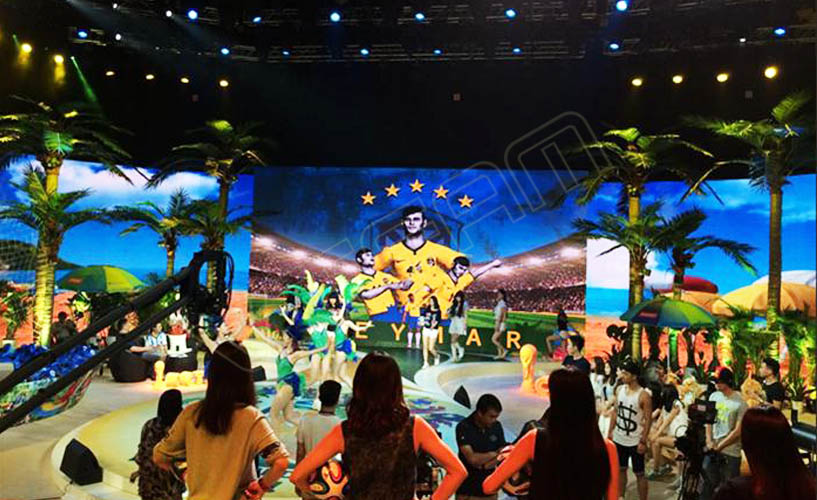 CCTV5表演厅LED租赁屏Vetris项目