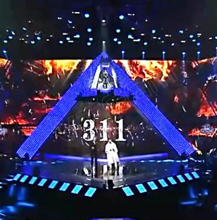 东方卫视《天籁之战》第二季 通明LED显示屏