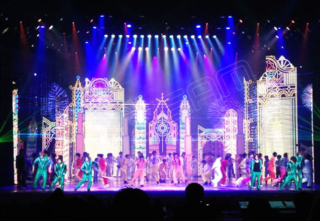 威特姆光电剧院LED透显著示屏