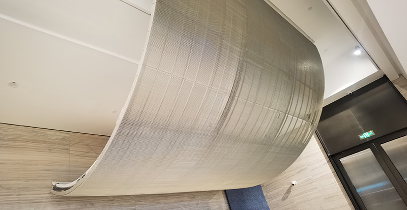 深圳龙华壹方城CINESKY影院LED通明屏项目