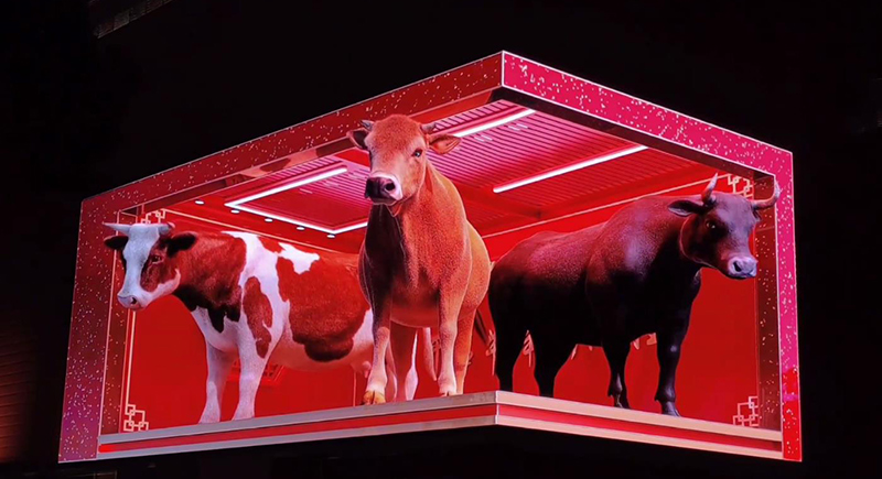 江苏苏州美罗百货户表裸眼3D屏项目